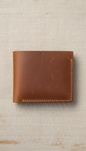 Full-grain leather wallet
